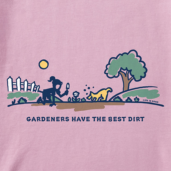 Life is Good Women's Crusher Vee - Vista Jackie Rocket Dirt