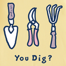 Life is Good Women's Crusher Vee - You Dig?