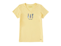 Life is Good Women's Crusher Vee - You Dig?