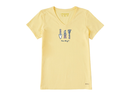 Life is Good Women's Crusher Vee - You Dig?