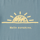 Life is Good Women's Crusher Vee - Vintage Hello Sunshine