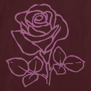 Life is Good Women's Long Sleeve Crusher Vee - Crafty Rose