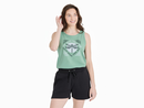 Life is Good Women's Crusher Tank - Do What You Love Dragonfly
