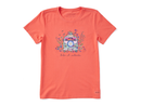 Life is Good Women's Crusher Lite Tee - Take It Outside Wildflower Van