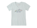 Life Is Good Women's Crusher Lite Vee - Three Birds