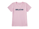 Life Is Good Women's Crusher Lite Vee - Breathe Vines