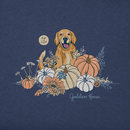 Life is Good Women's Long Sleeve Hooded Crusher Lite Tee - Golden Hour