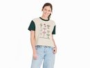 Life is Good Women's Boxy Crusher Tee - Girls Just Wanna Have Fungi