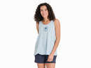 Life is Good Women's Slub Easy Fit Tank - Take It Easy Palm