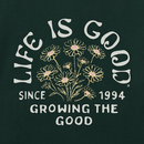 Life is Good Women's Crusher-Flex Hoodie Tunic - Growing the Good Daisies