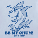 Life is Good Kids' Crusher Tee - Be My Chum Shark