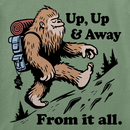 Life is Good Kids' Crusher Tee - Up Up & Away Bigfoot