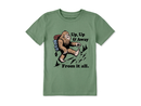 Life is Good Kids' Crusher Tee - Up Up & Away Bigfoot