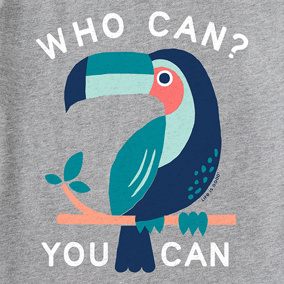 Life is Good Kids' Crusher Tee - Crafty Toucan