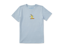 Life is Good Kids' Crusher Tee - Banana Boarder