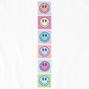 Life is Good Kid's Long Sleeve Crusher Tee - Checkered Smiles