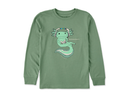 Life is Good Kid's Long Sleeve Crusher Tee - Gamesolotl