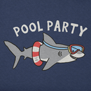Life is Good Toddler Crusher Tee - Shark Pool Party