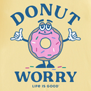 Life is Good Toddler Crusher Tee - Donut Worry