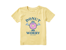 Life is Good Toddler Crusher Tee - Donut Worry