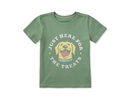 Life is Good Toddler Crusher Tee - Here for the Treats