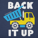 Life is Good Toddler Crusher Tee - Back It Up Dump Truck