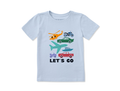 Life is Good Toddler Crusher Tee - Let's Go Vehicles