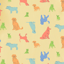 Life is Good Toddler Crusher Tee - Playful Dog Pattern