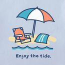 Life is Good Infant Crusher Baby Bodysuit - Enjoy the Tide