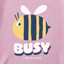 Life is Good Infant Crusher Baby Bodysuit - Busy Bee