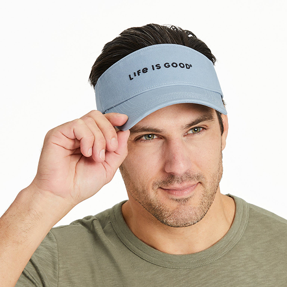 Life is Good Chill Cap Visor - Crafty LIG