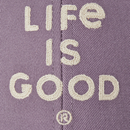 Life is Good Trucker Hat - LIG Wordmark Stacked