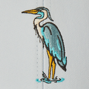 Life is Good Trucker Hat - Great Blue Heron