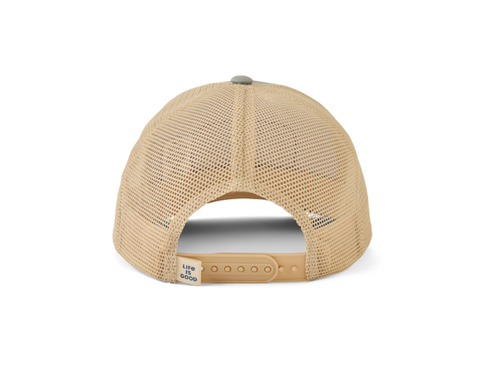 Life is Good Trucker Hat - Three Pine Patch