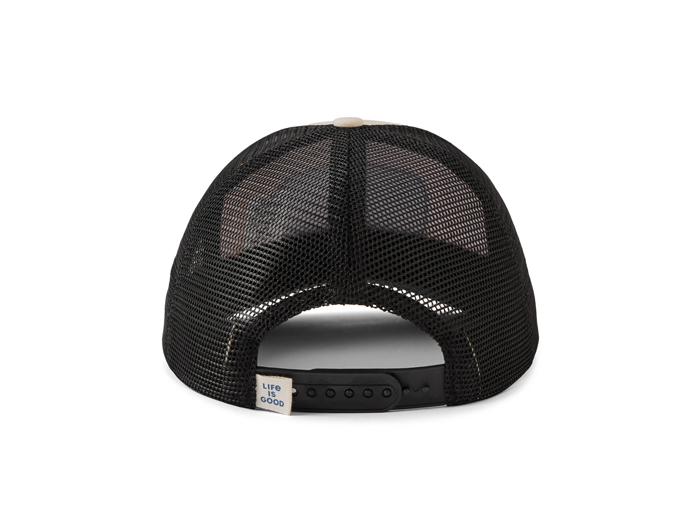 Life is Good Trucker Hat - Sunset Mountain