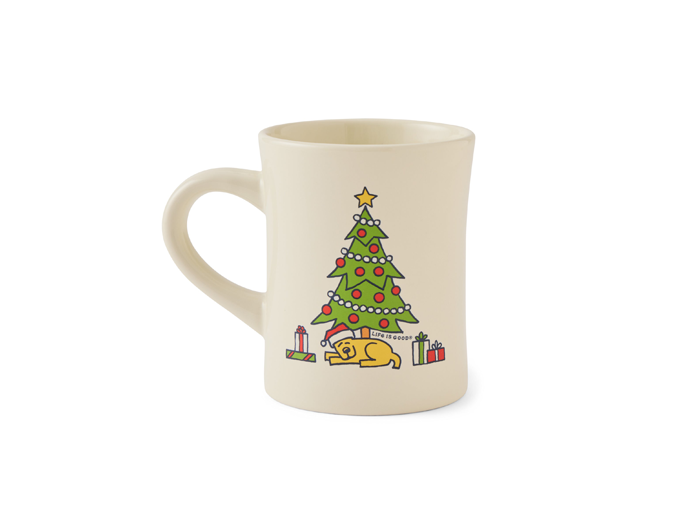 Life is Good Diner Mug - Rocket Greater Gift