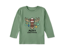 Life is Good Toddler Long Sleeve Crusher Tee - Merry Christmoose Ornaments