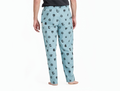 Life is Good Men's Classic Sleep Pant - Dog Portrait Pattern