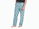 Life is Good Men's Classic Sleep Pant - Dog Portrait Pattern