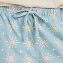 Life is Good Women's Snuggle Up Sleep Short - Hello Sunshine Pattern