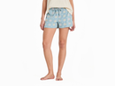 Life is Good Women's Snuggle Up Sleep Short - Hello Sunshine Pattern