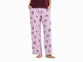 Life is Good Women's Snuggle Up Sleep Pant - Simple Blossom Pattern
