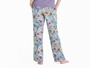 Life is Good Women's Snuggle Up Sleep Pant - Sunshine Floral Pattern