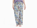 Life is Good Women's Snuggle Up Sleep Pant - Sunshine Floral Pattern