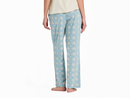 Life is Good Women's Snuggle Up Sleep Pant - Hello Sunshine Pattern