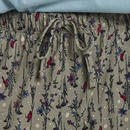 Life is Good Women's Snuggle Up Sleep Pant - Cardinal Winter Floral Pattern