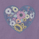 Life is Good Women's Snuggle Up Sleep Vee - Flowerful Love