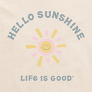 Life is Good Women's Snuggle Up Sleep Vee - Smiling Hello Sunshine