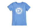 Life is Good Women's Crusher Tee - Pedal to the Metal Sewing