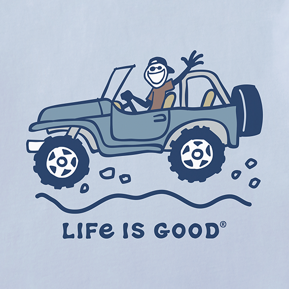 Life is Good Men's Crusher Tee - Jake Offroad ATV